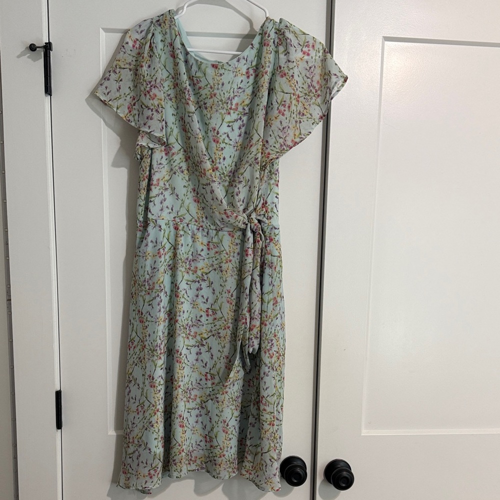 Nicole Miller Girl’s Pastel Floral Dress